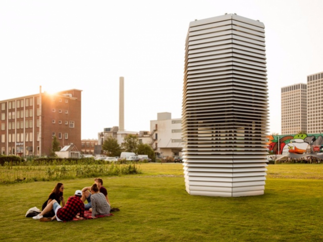 Башни для очистки воздуха в Китае разработал дизайнер из Голландии 