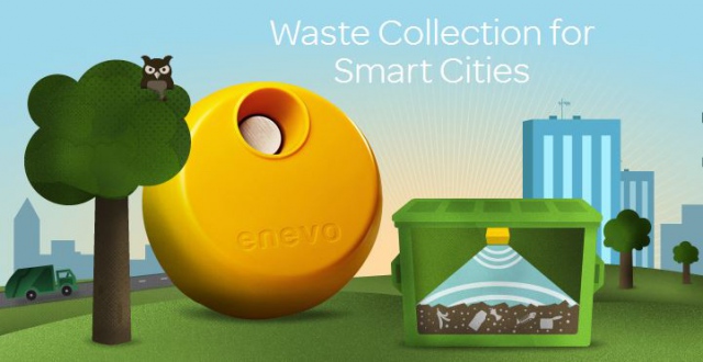 Enevo One – умный мусорный контейнер